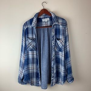 {Vintage Havana} button down flannel